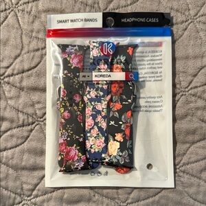 Koreda Floral Silicone Smartwatch Bands